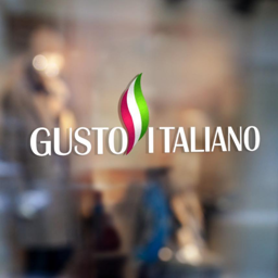 Gusto Italiano logo.